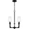 Quoizel Hough Chandelier 4 Lights Mystic Black HOG5018K - alternate 2